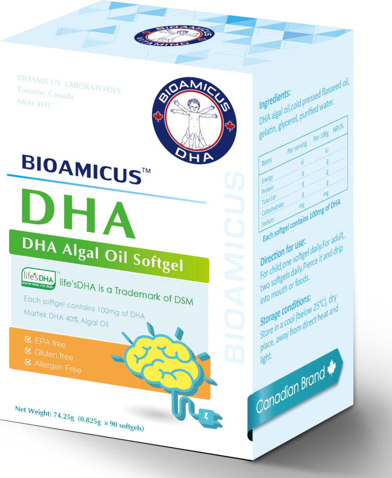 Bioamicus Dha Algal Oil Softgels Bioamicus Your Friend For Life